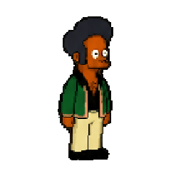 Apu Nahasapeemapetilon animated pixel sprite