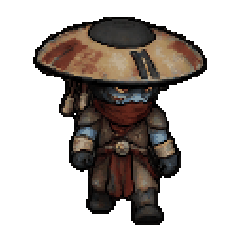 Embo animated pixel sprite