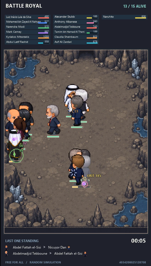 FightVid world leaders battle example